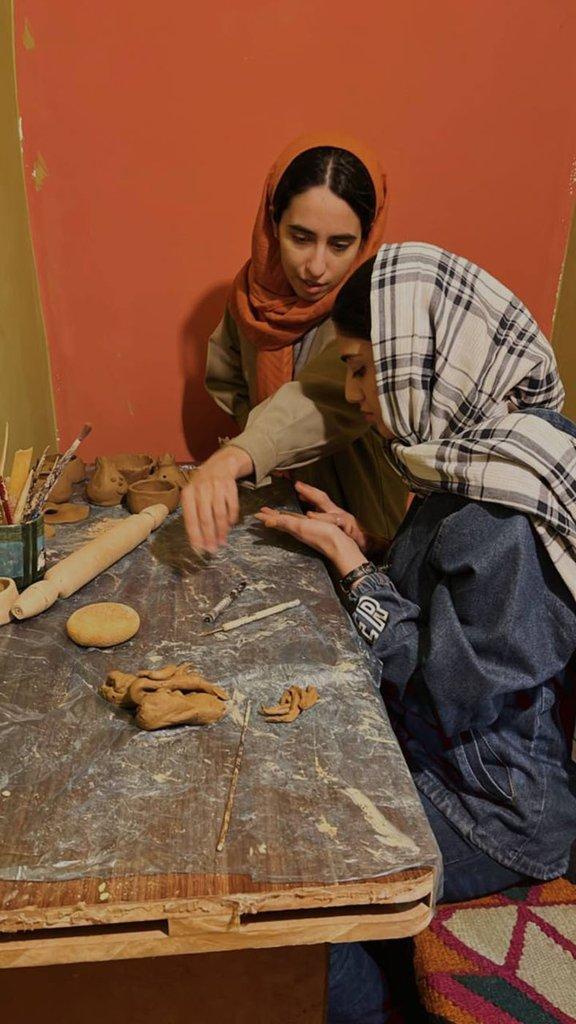 رزرو آنلاین سفالگری در بافت تاریخی یزد با ریحانه