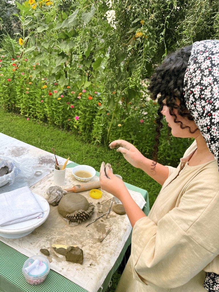 رزرو آنلاین سفالگری در خونه‌ قدیمی وسط شهر
