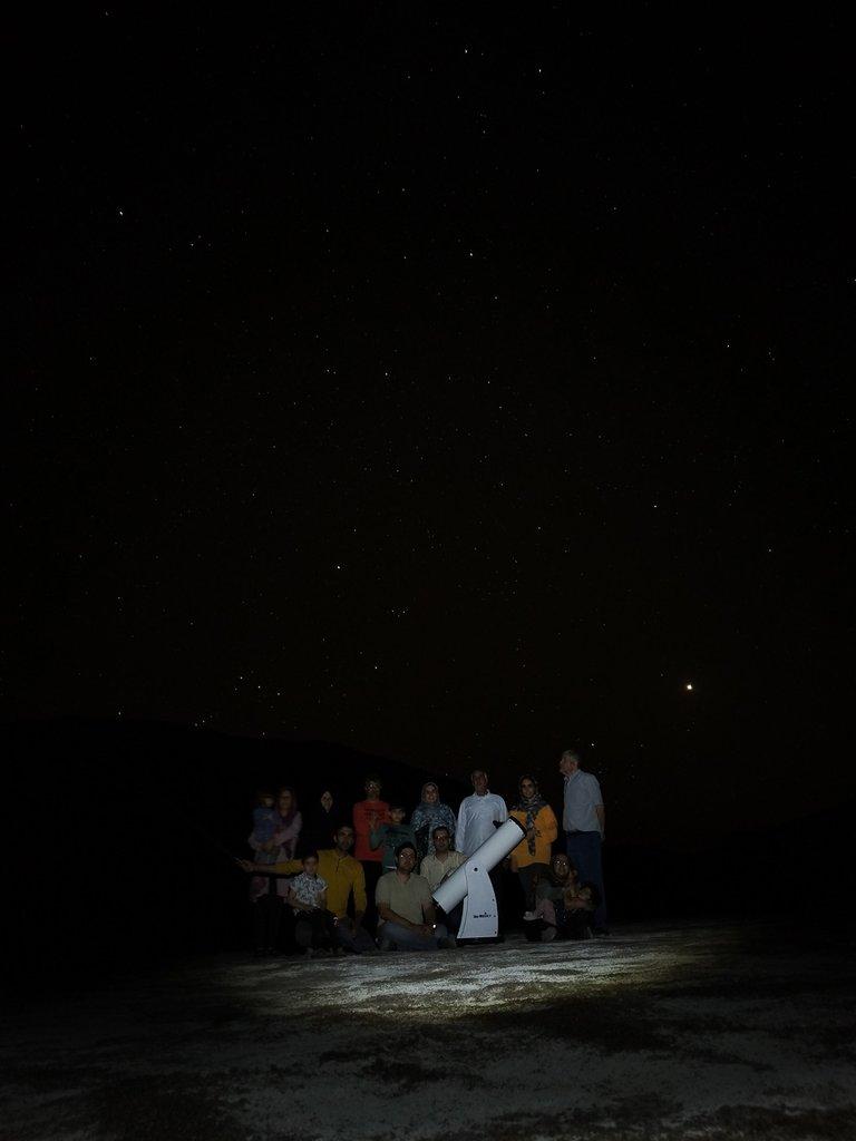 رزرو آنلاین رصد آسمان شب کویر
