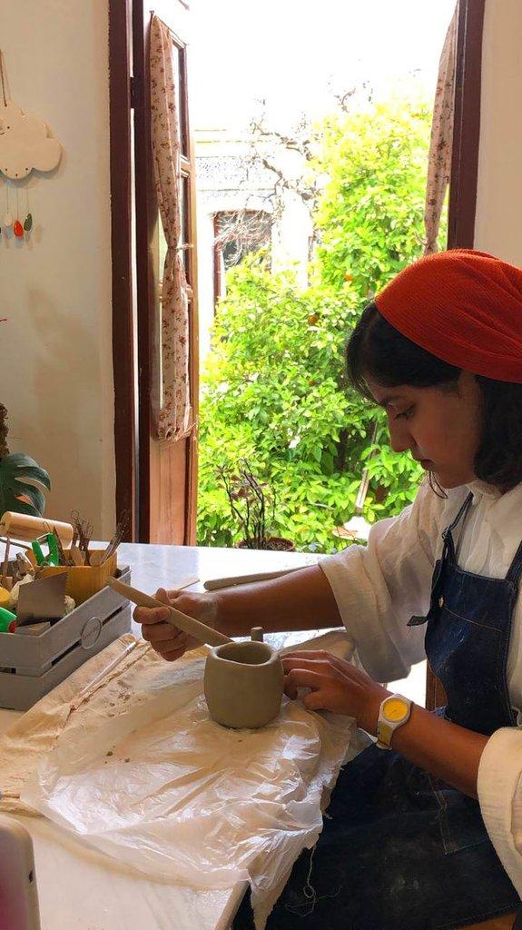 رزرو آنلاین سفالگری در عمارت قاجاری