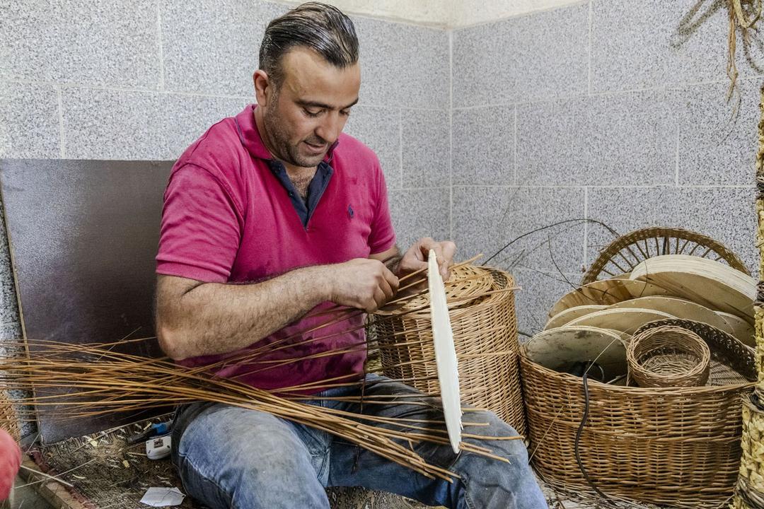 رزرو آنلاین تجربه مرواربافی یا سبدبافی