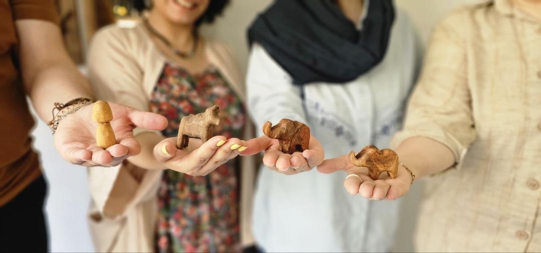 ورکشاپ ساخت مجسمه چوبی