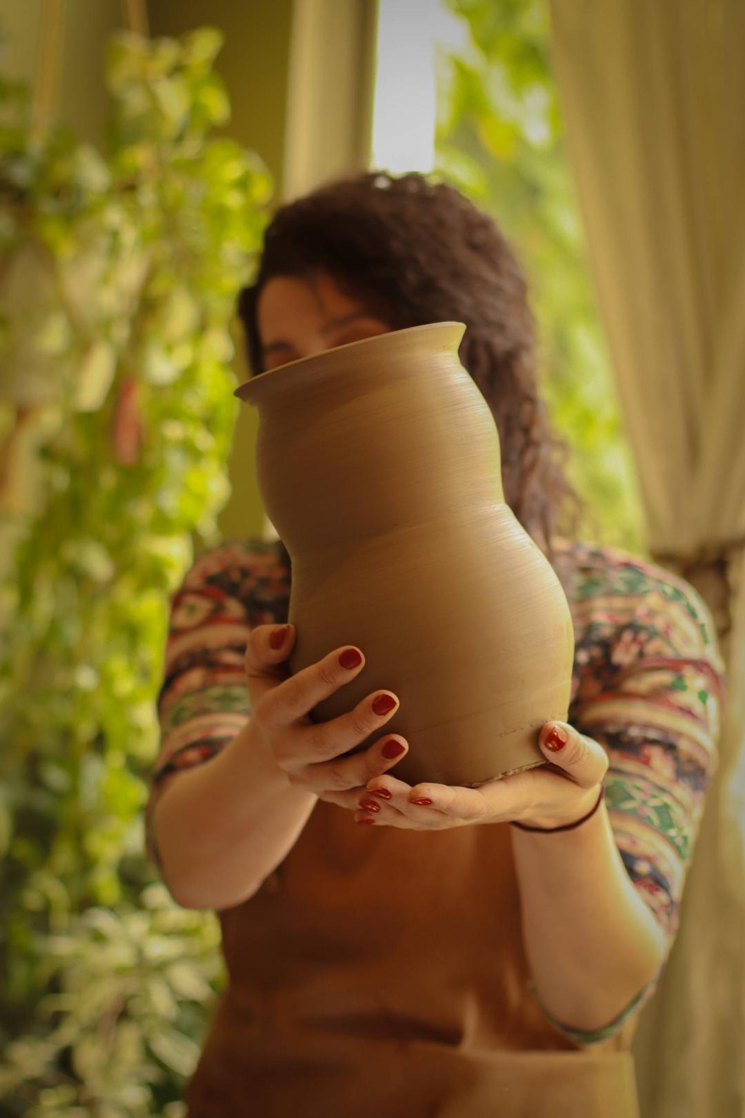 رویداد هنری یکروزه چرخ سفالگری