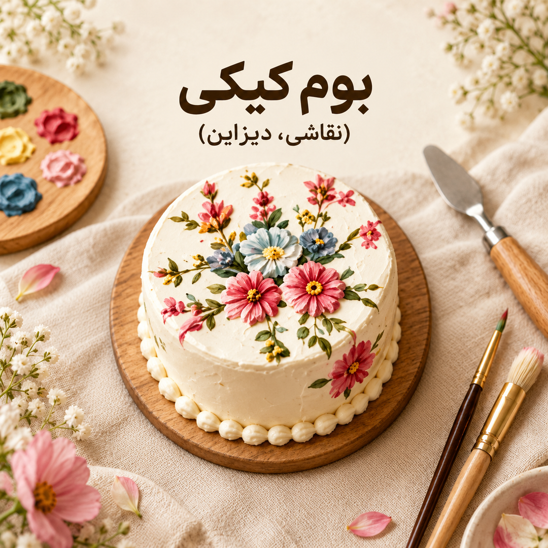 ورکشاپ جذاب و متفاوت «بوم کیک»