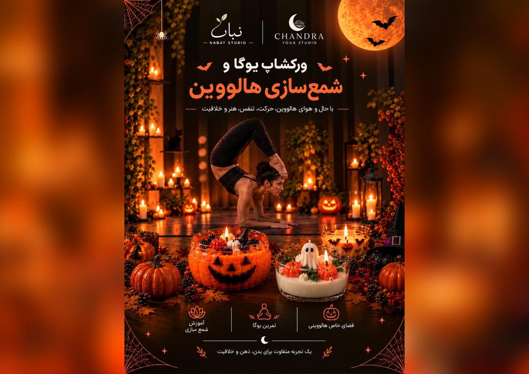 این ایونت قراره ترکیبی از یوگا، مواجهه با ترس‌ها و تجربه‌ی خلاقانه‌ی شمع‌سازی